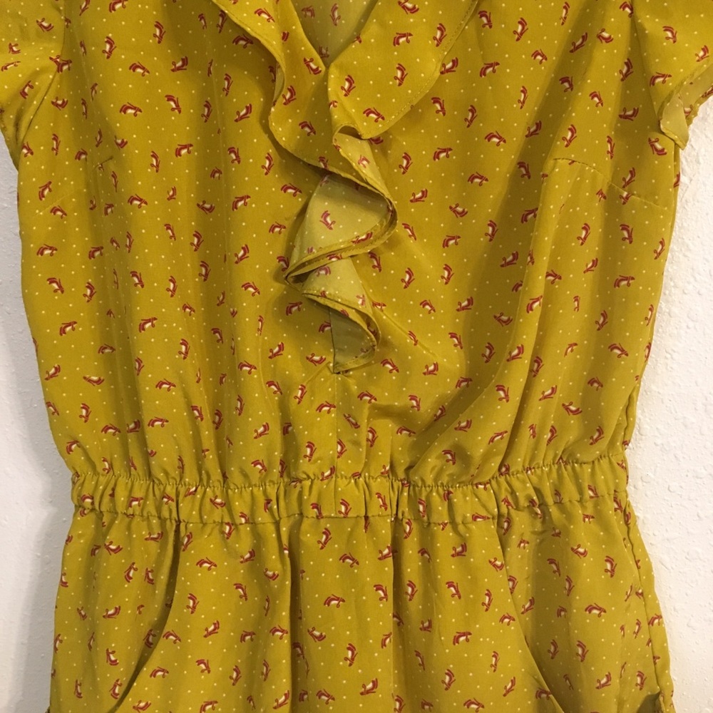 Jessica Simpson dressMustard yellow dress - Picture 4 of 6